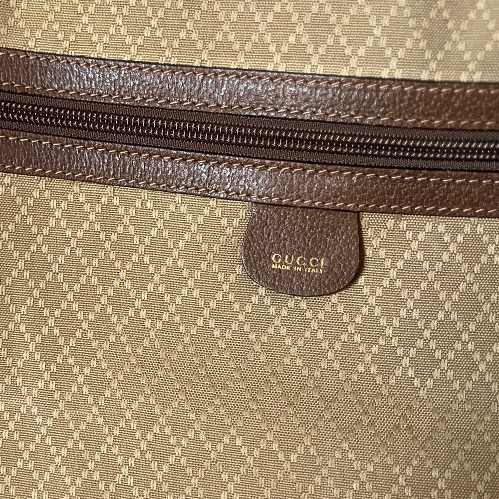 Vintage 1970’s Gucci Gg Monogram Suitcase Travel Luggages, Set of 2 - Picture 16 of 16